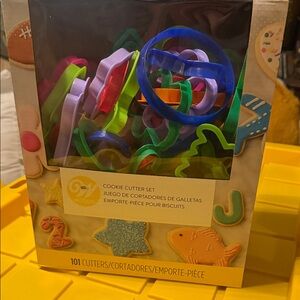 Wilton Vibrant Cookie Cutter Set for Kids 101 pieces